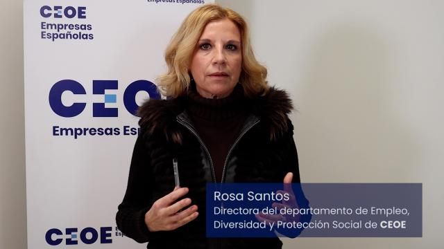 Rosa Santos valoración del paro marzo