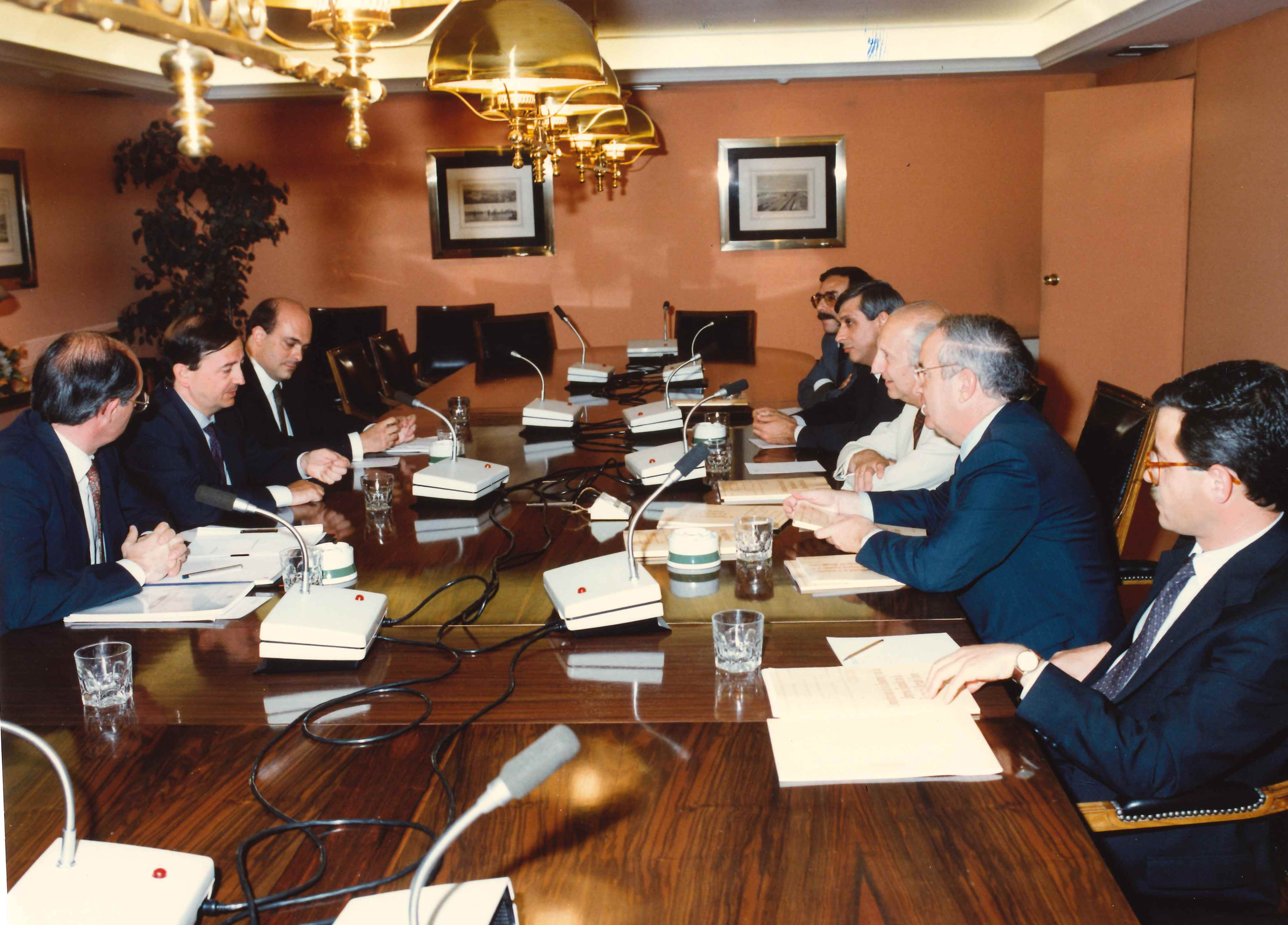 Presentación del documento CEOE Pacto de Competitividad 1991