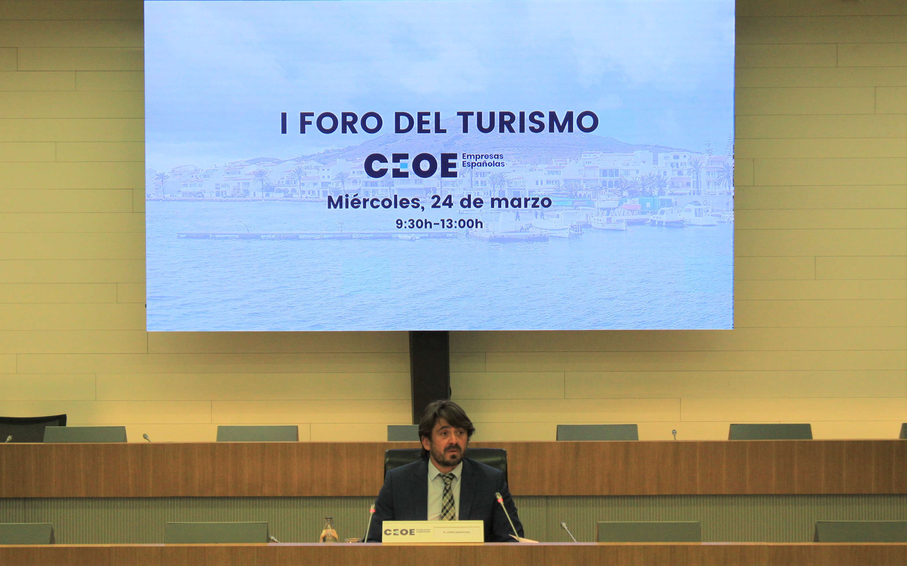 Jorge Marichal en el Foro de Turismo