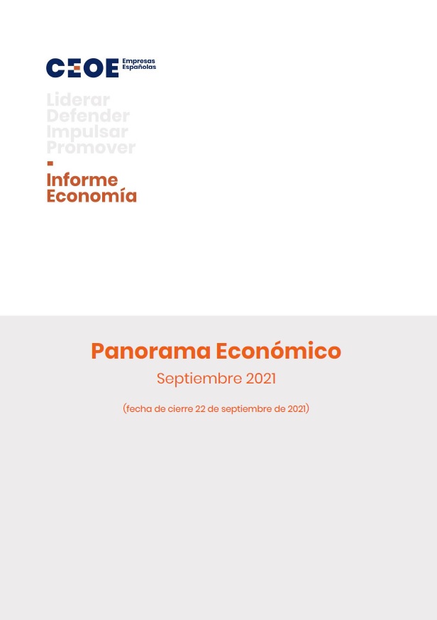 Panorama económico - Septiembre 2021