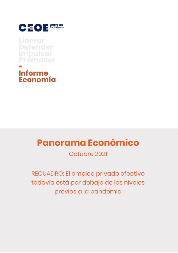 Panorama económico - Octubre 2021