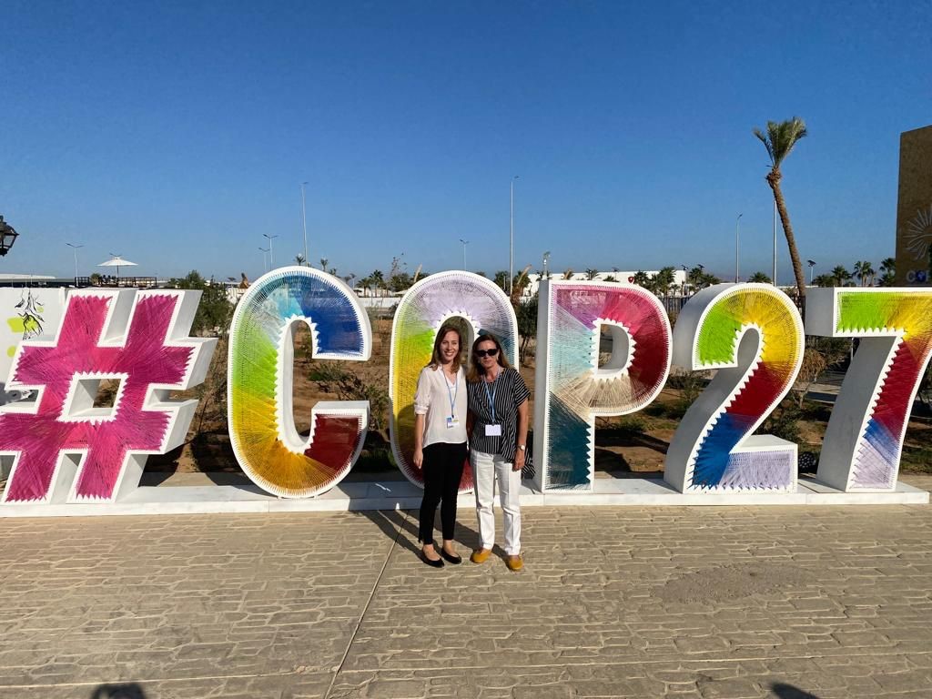 Equipo de CEOE en la COP27