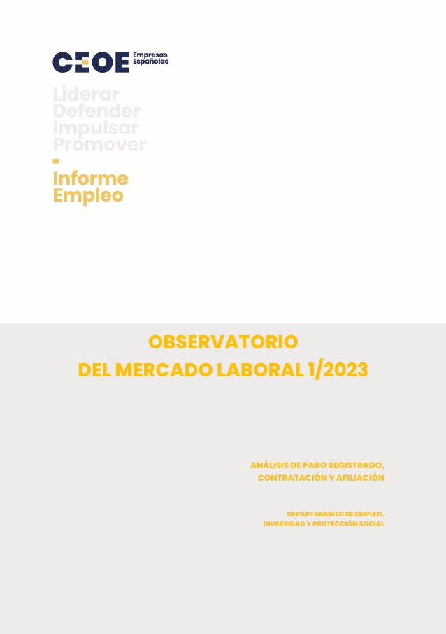 Observatorio del mercado laboral - Enero 2023