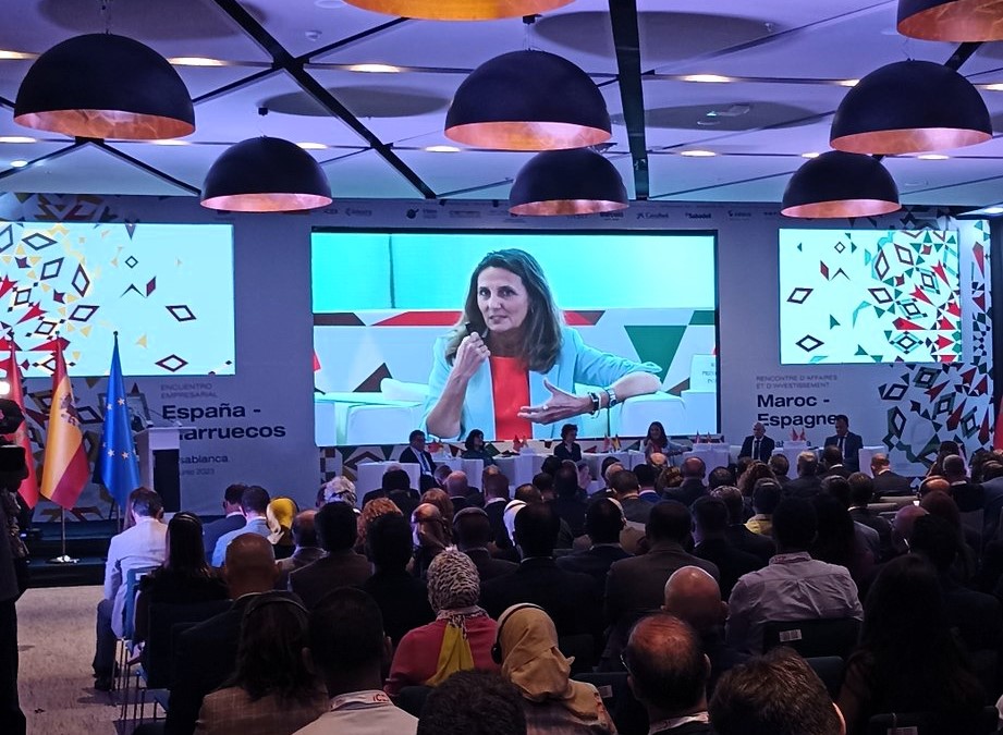 Marta Blanco en el Encuentro Empresarial España-Marruecos