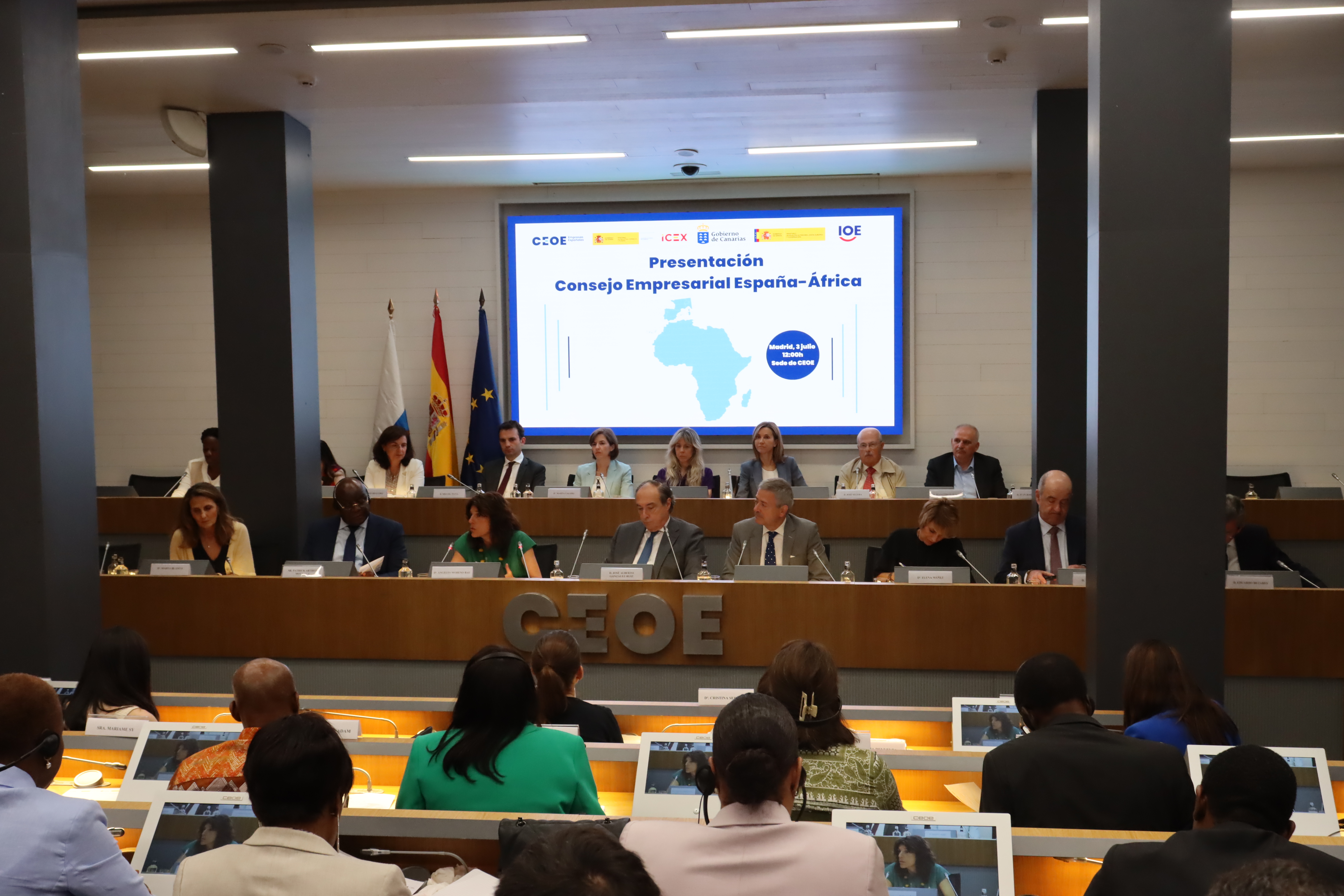 Clausura del Consejo Empresarial África-España