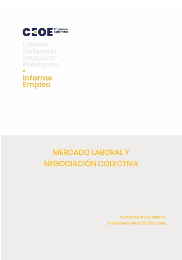 Mercado laboral y negociación colectiva - Enero 2024