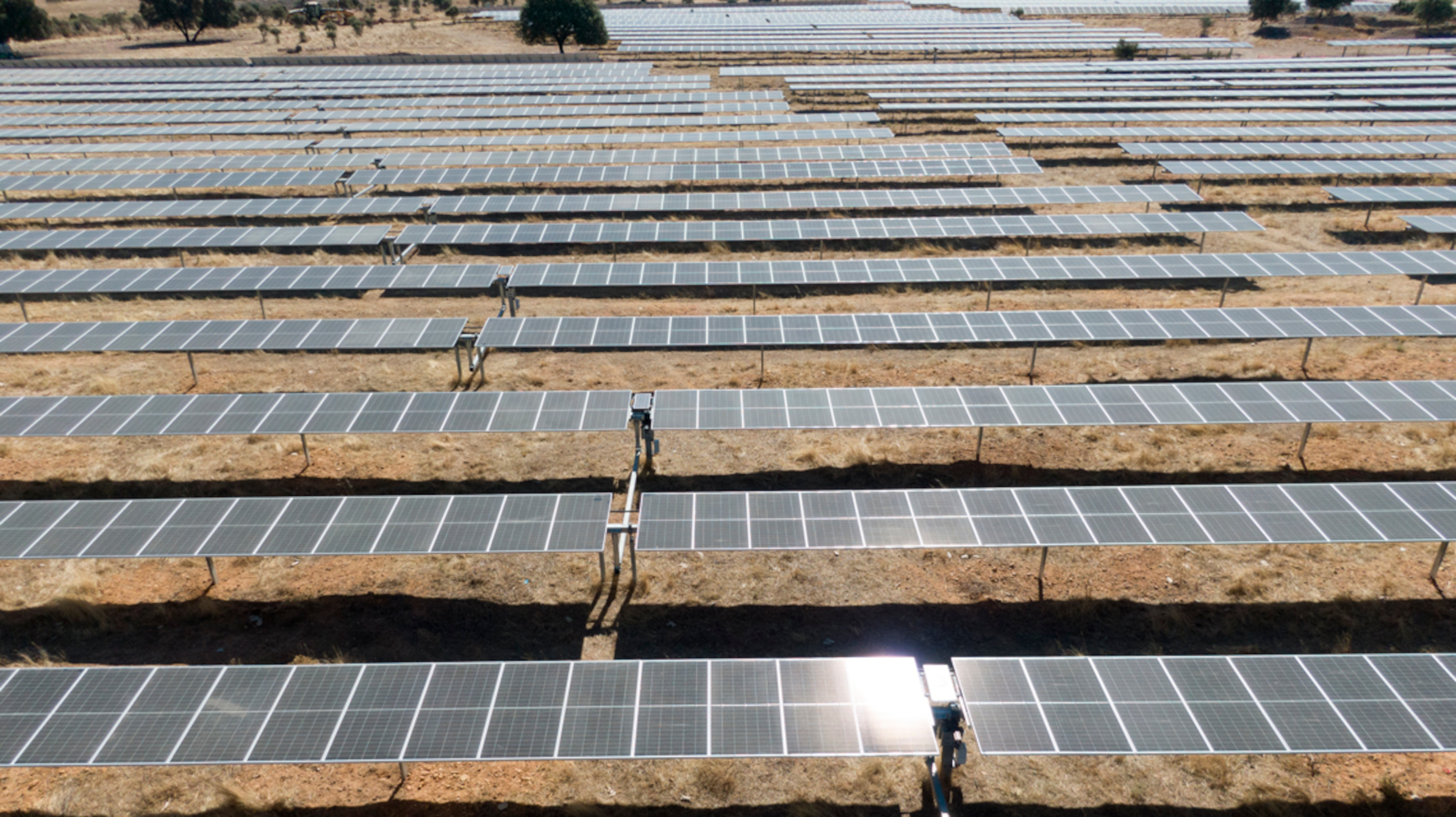 Planta solar de Repsol en Extremadura