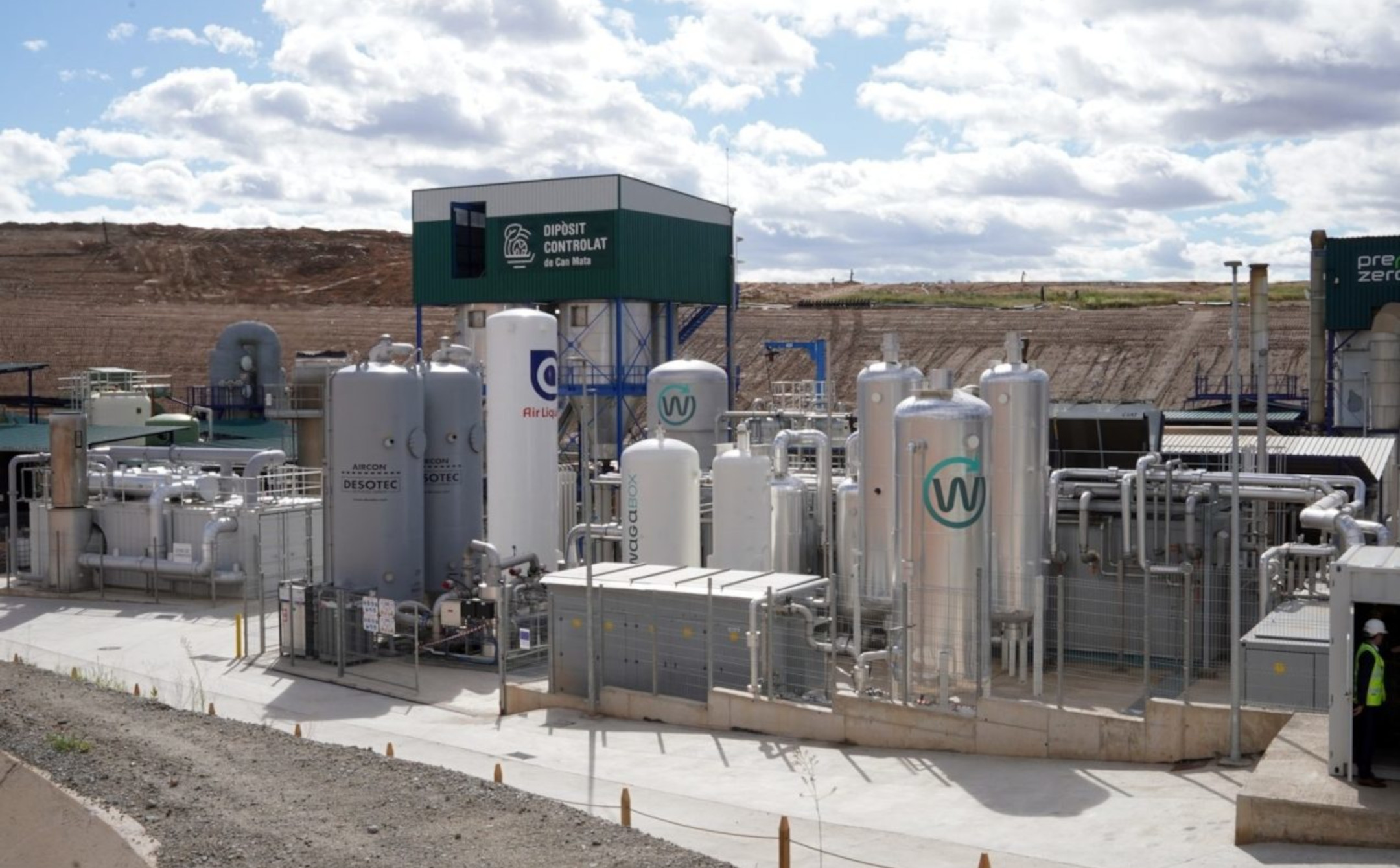 Depósito controlado de PreZero en Can Mata