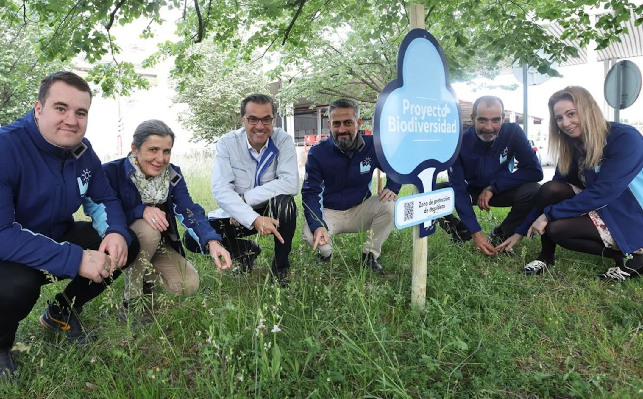 Proyecto de Volkswagen Navarra para conservar orquídeas silvestres en su factoría