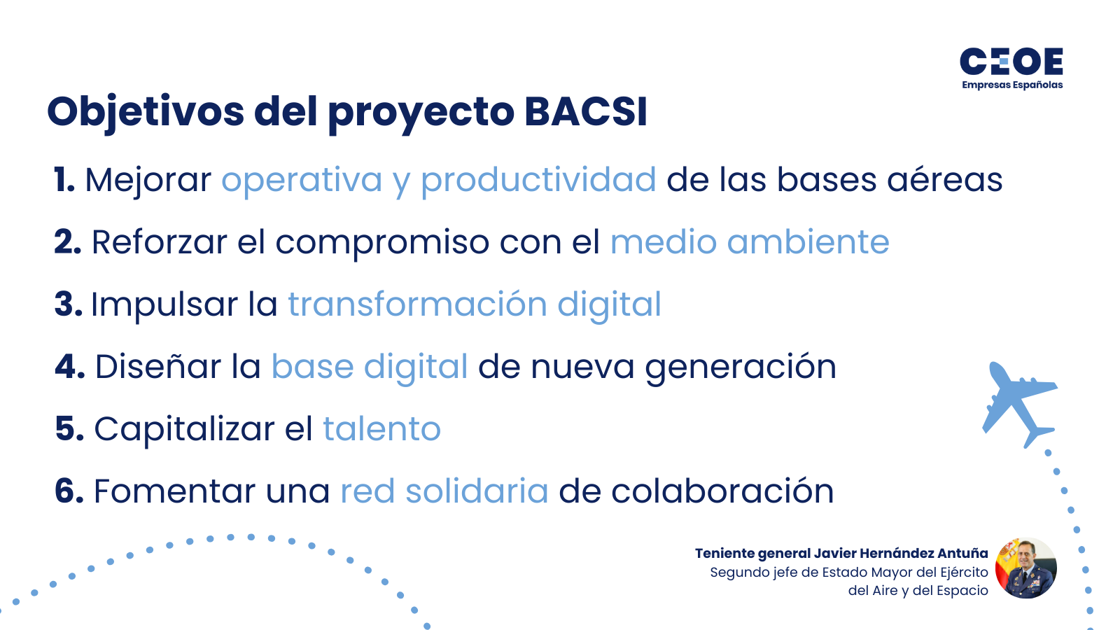 Objetivos Proyecto BACSI
