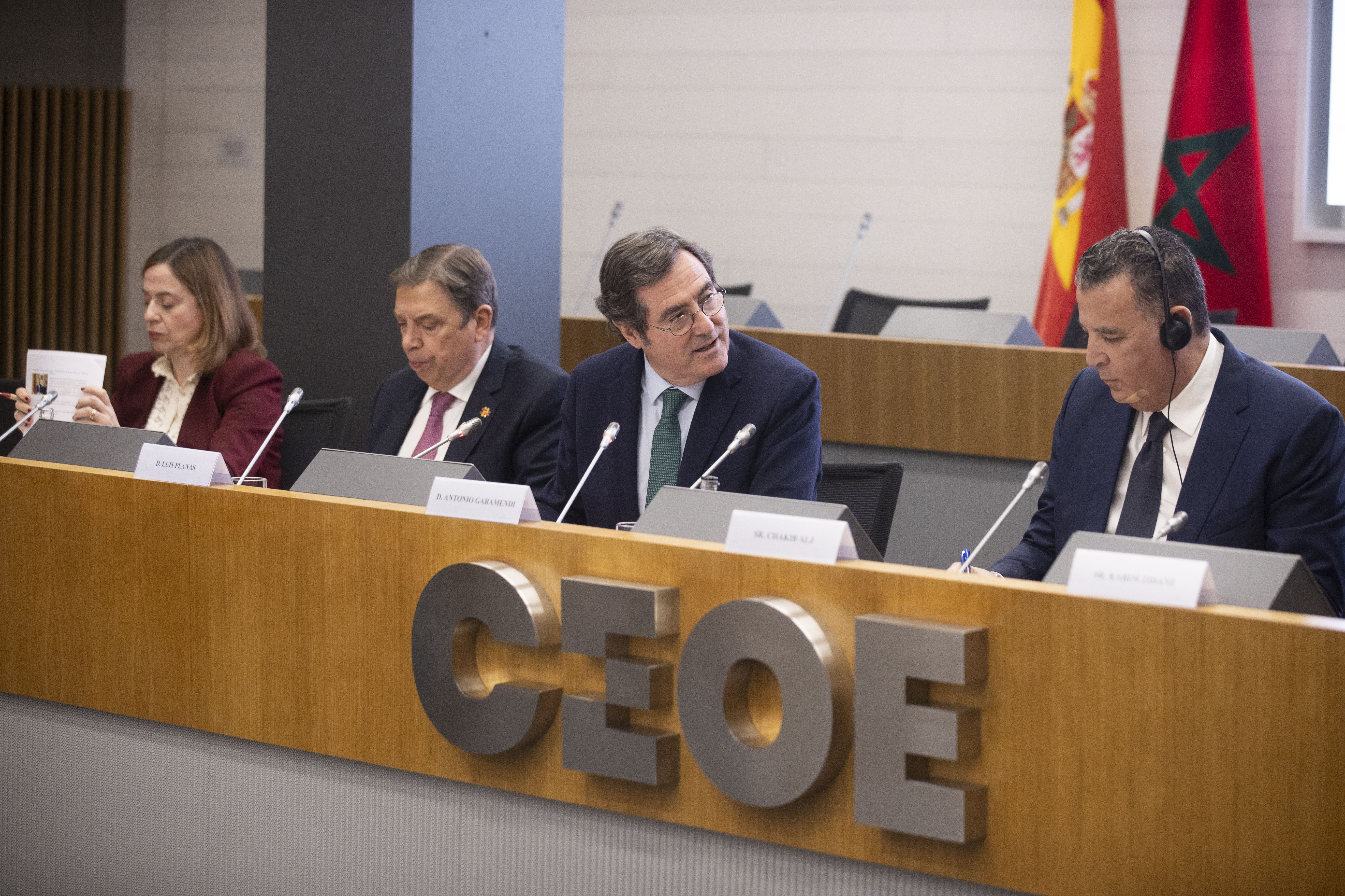 Encuentro Empresarial España Marruecos Mesa