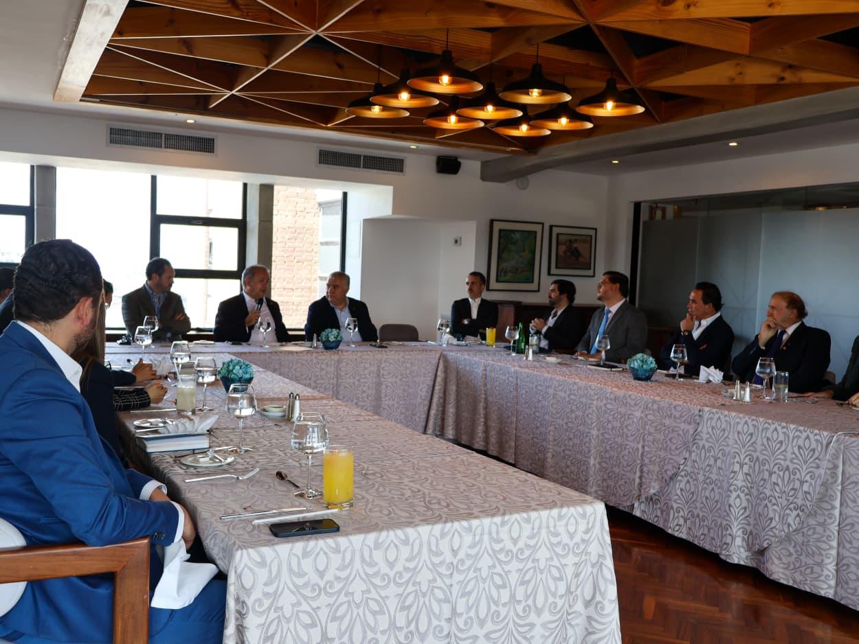 Reunión con los máximos representantes de CACIF y sus gremios afiliados