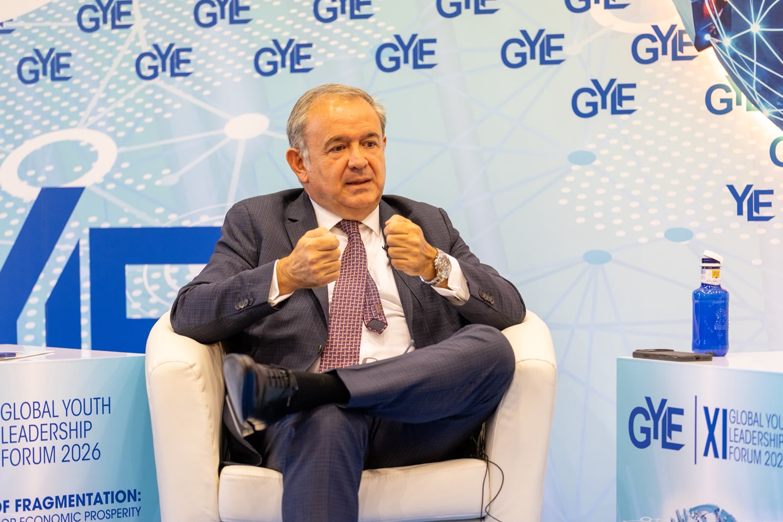 El director de Relaciones con Iberoamérica de CEOE, Narciso Casado en el GYLF 2026.