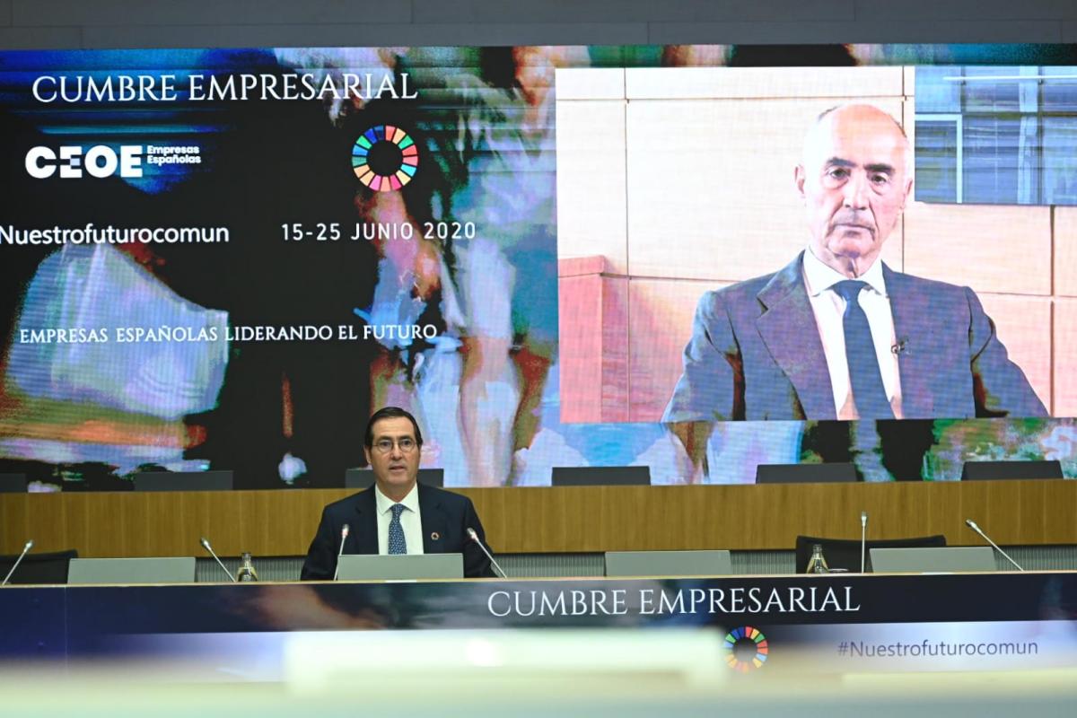 Segunda jornada Cumbre Empresarial CEOE - Junio 2020