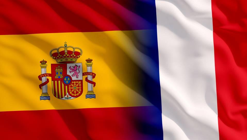 Bandera España Francia