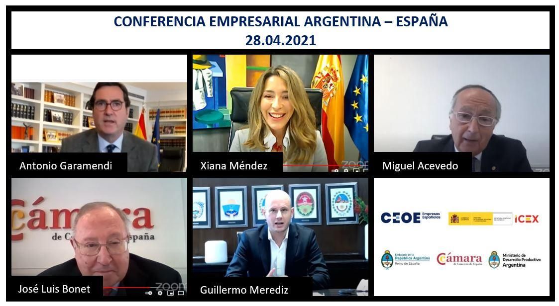 Conferencia empresarial Argentina-España