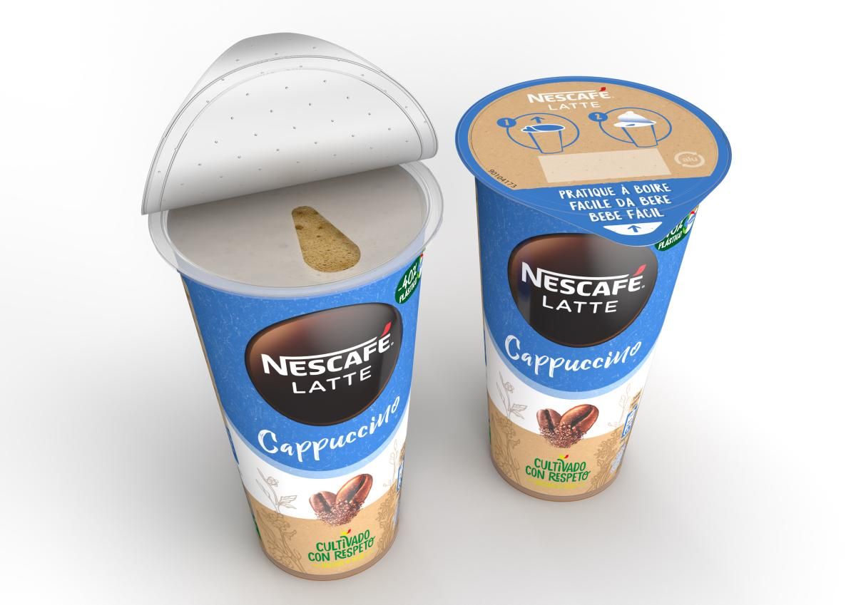 Envase de Nescafé Latte