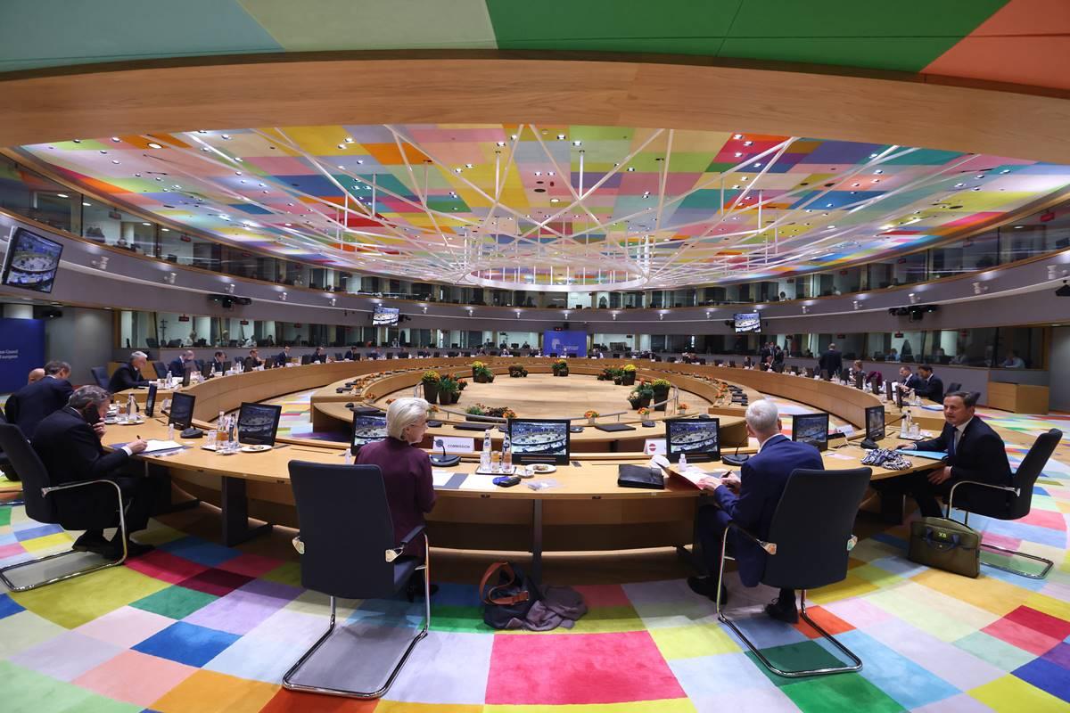 Sala de reuniones del Consejo Europeo - Bruselas