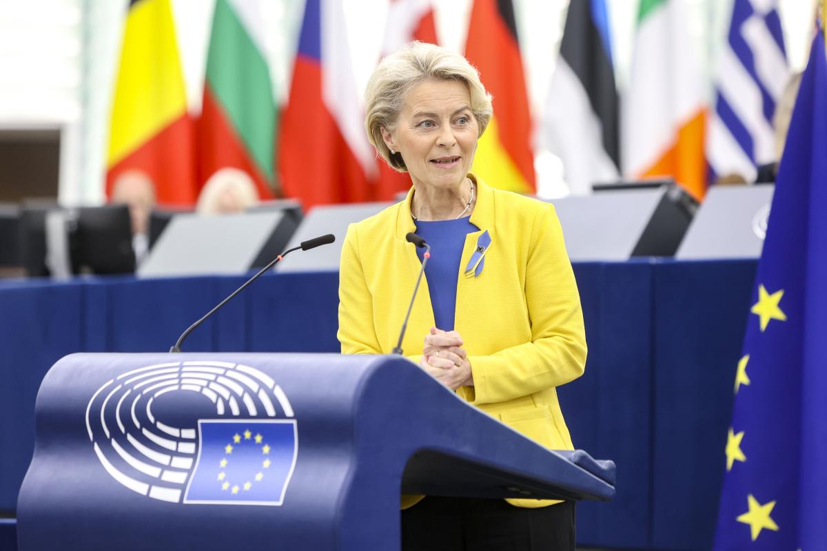 La presidenta de la Comisión Europea en su discurso sobre el Estado de la Unión 2022