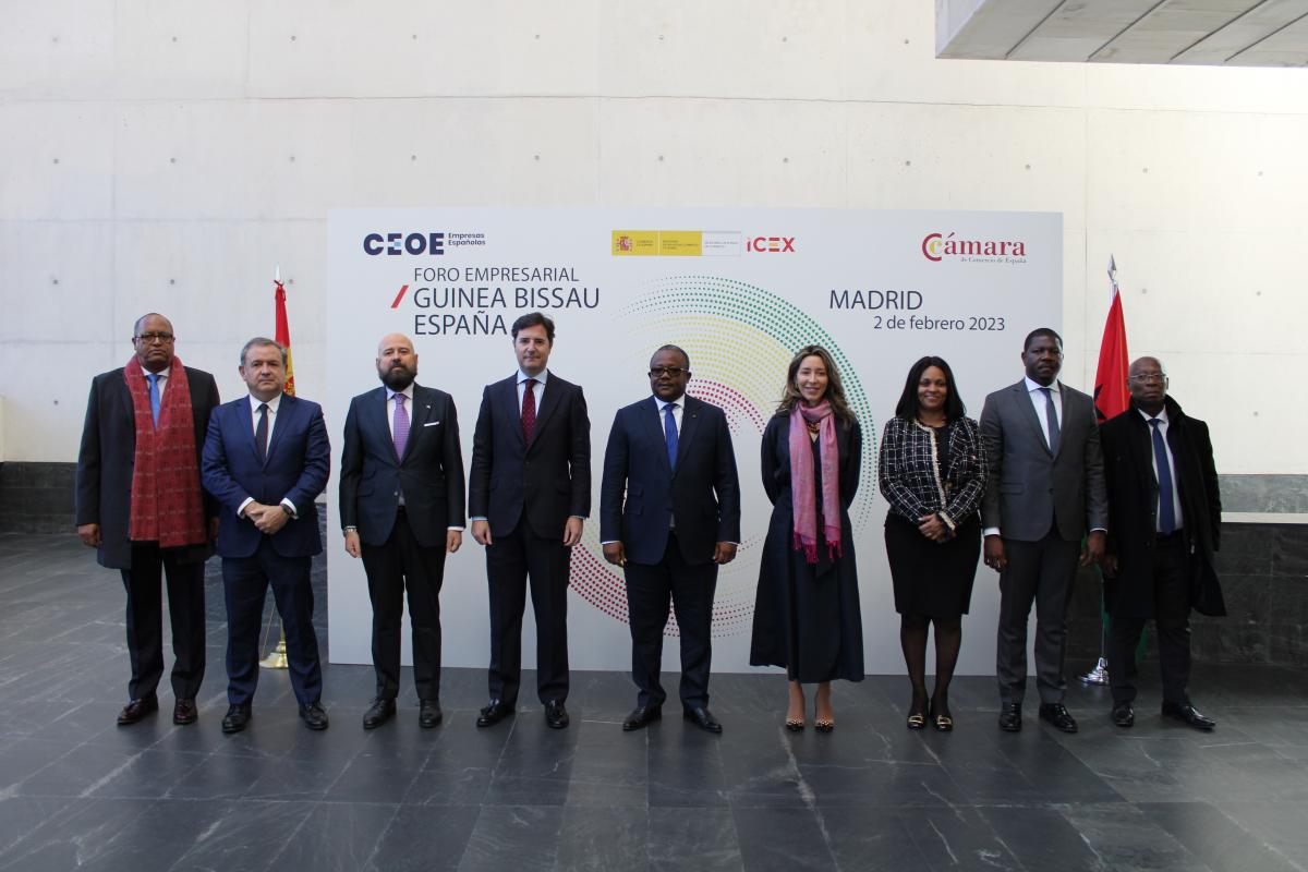 Participantes en el encuentro empresarial España-Guinea Bissau