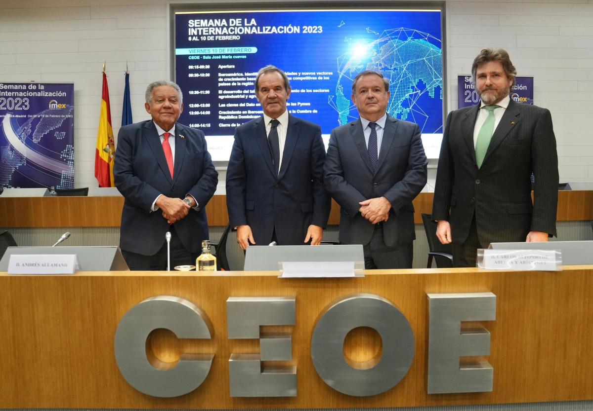 Participantes en el panel Crecimiento en Iberoamérica IMEX Madrid