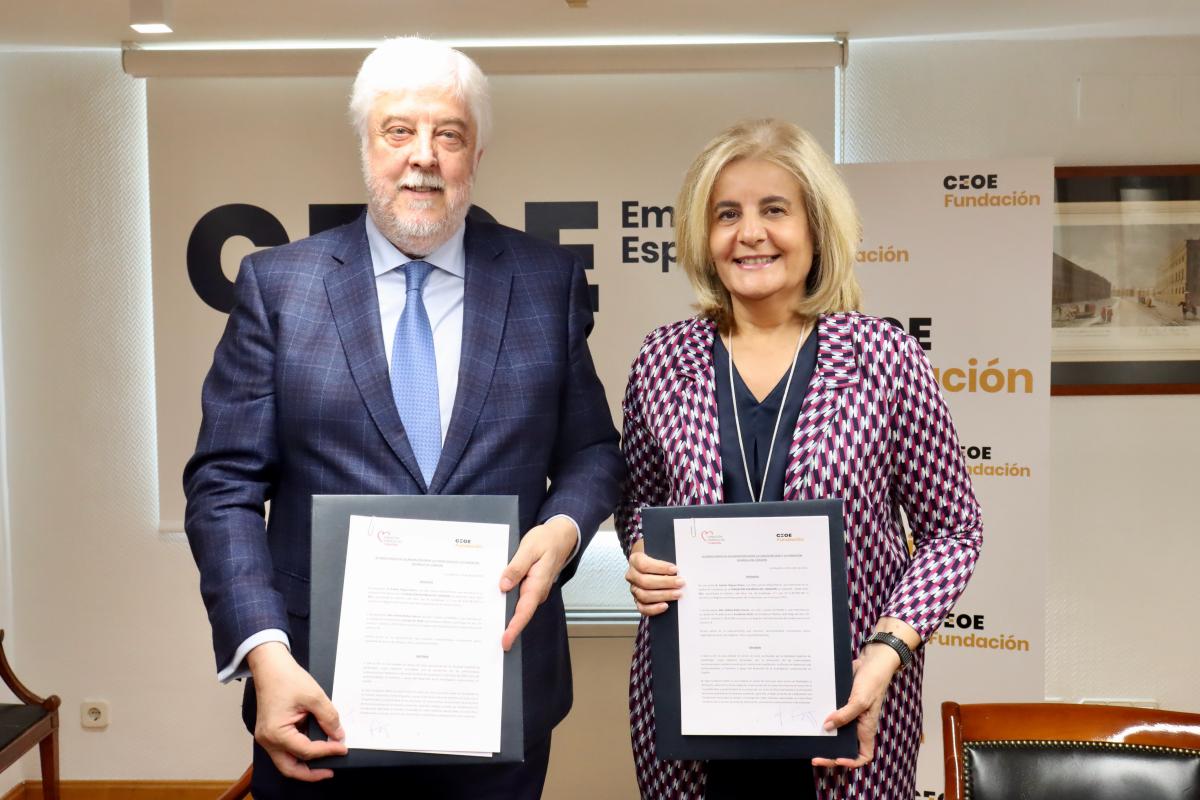 Acuerdo Fundación CEOE y Fundación Española Corazón
