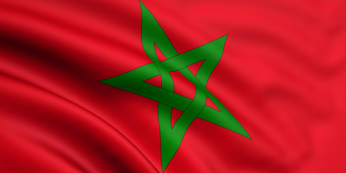 Bandera de Marruecos