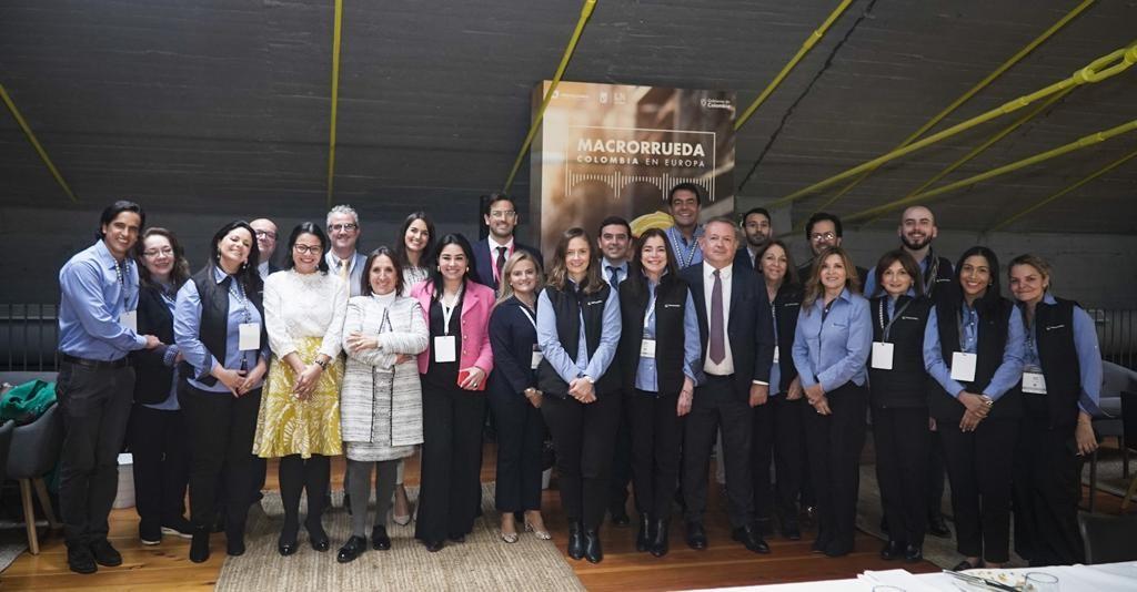 Equipo ProColombia en la macrorrueda internacional 2023