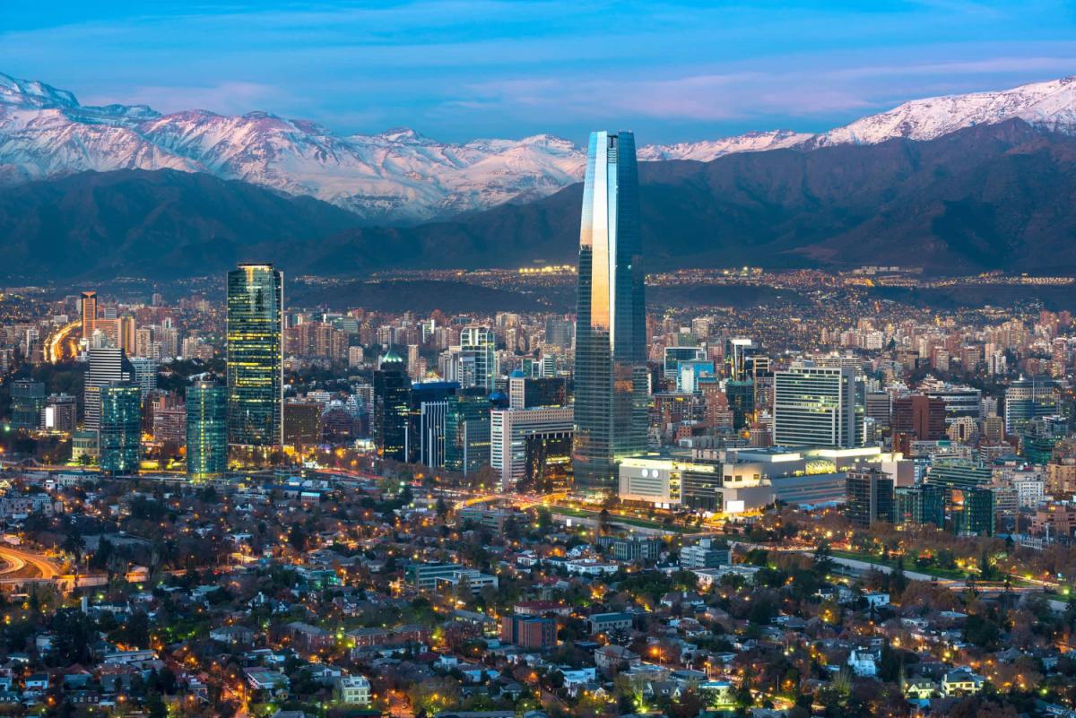 Panorámica de Santiago de Chile