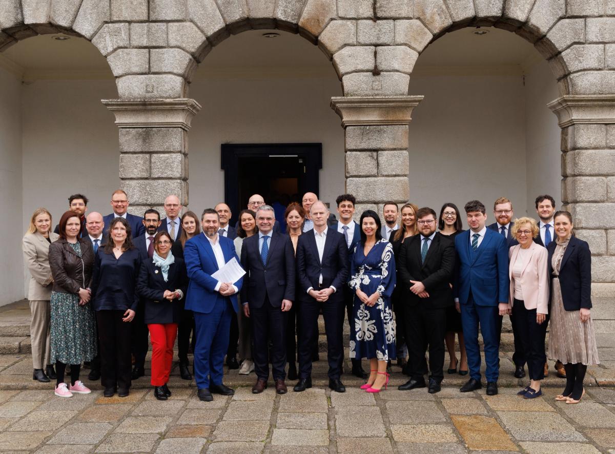 Reunión ministerial del grupo de países del B9+ celebrada en Dublín