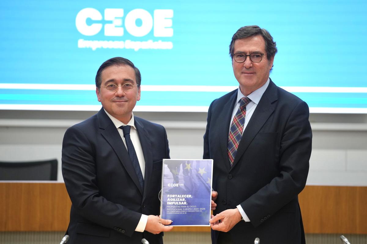 CEOE entrega las propuestas para el nuevo ciclo institucional europeo