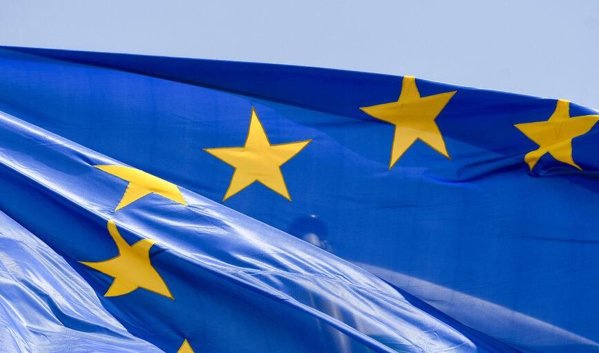 Bandera de la Unión Europea