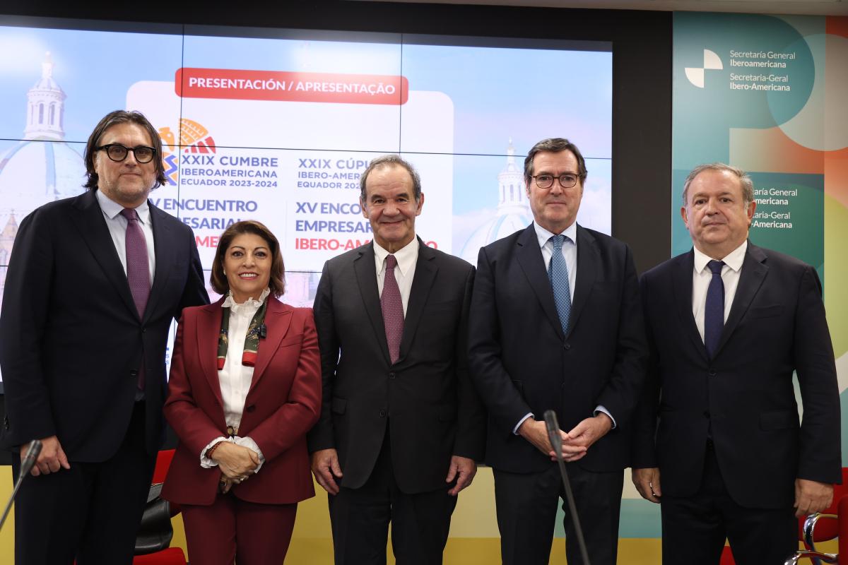 Presentación del XV Encuentro Empresarial Iberoamericano