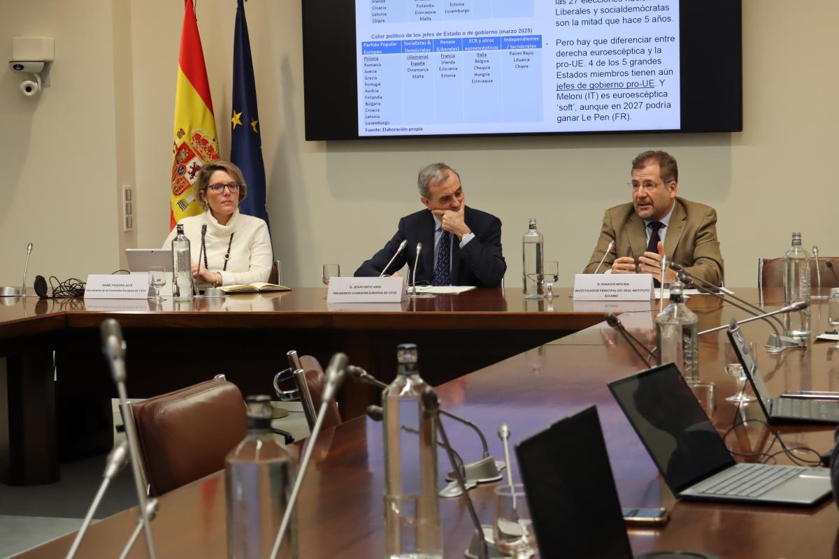 CEOE debate sobre los retos de la UE y los primeros 100 días de mandato de la Comisión Europea