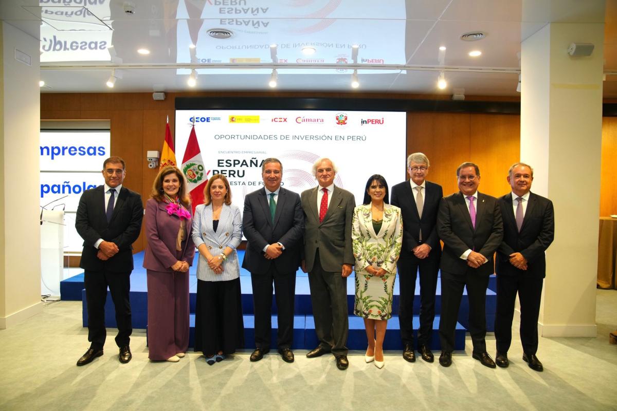 Encuentro empresarial e institucional de Perú