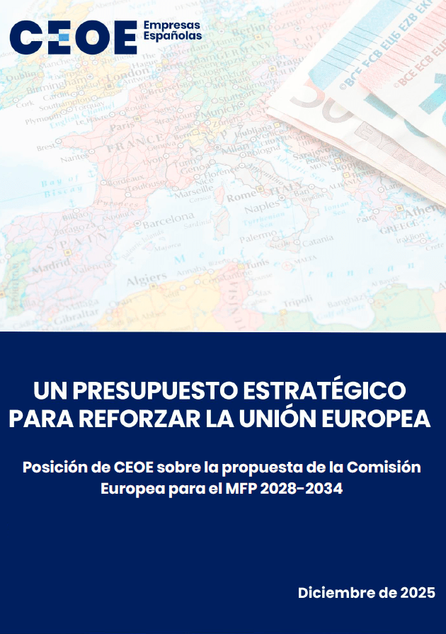 Un Presupuesto Estratégico para reforzar la Unión Europea |CEOE