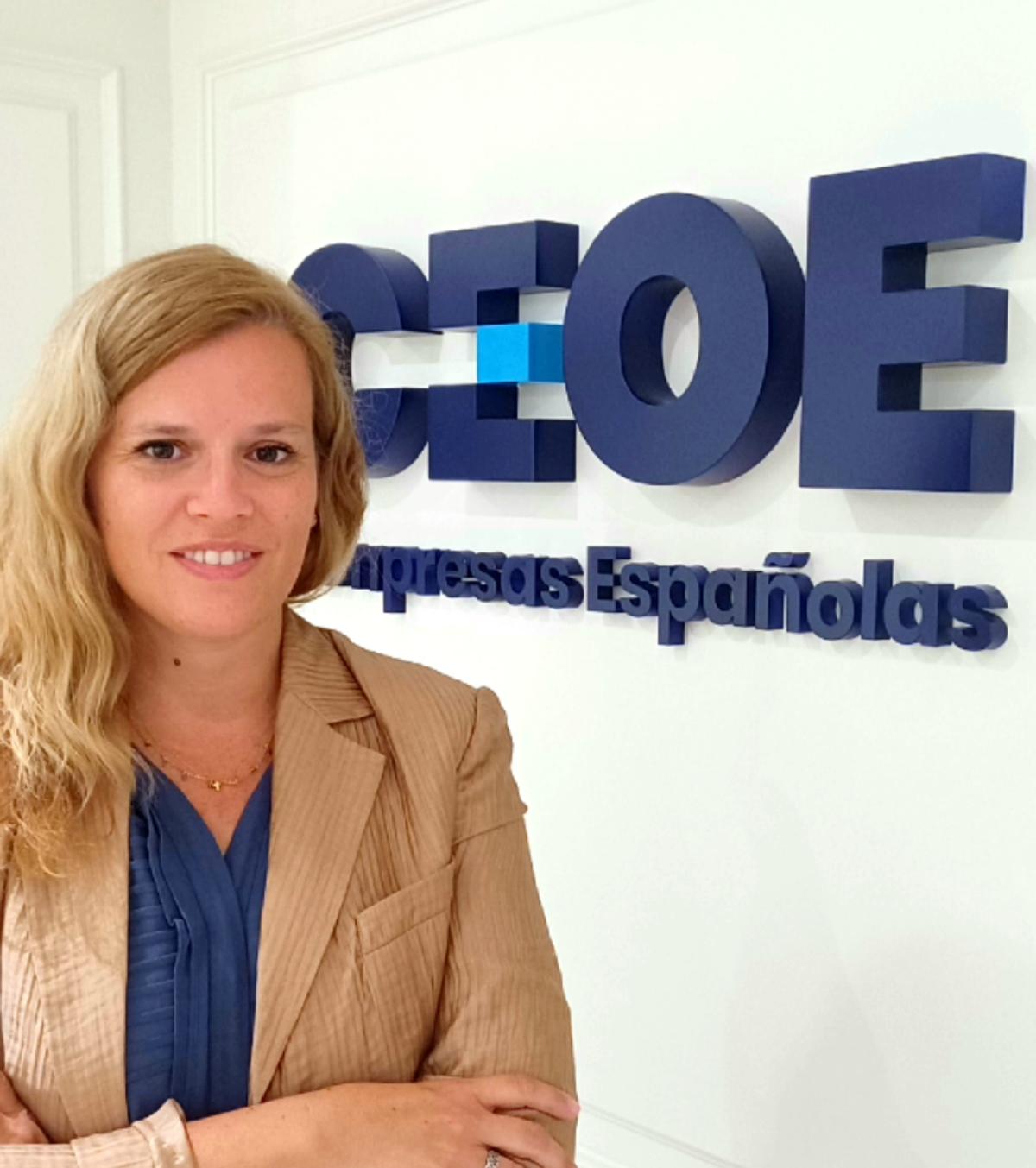 Cristina Riestra Directora de Industria, Energía, Medio Ambiente y Clima de CEOE
