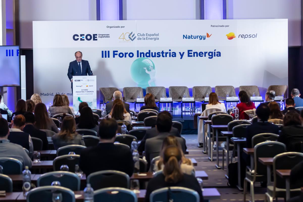 III Foro Industria y Energía_SG CEOE