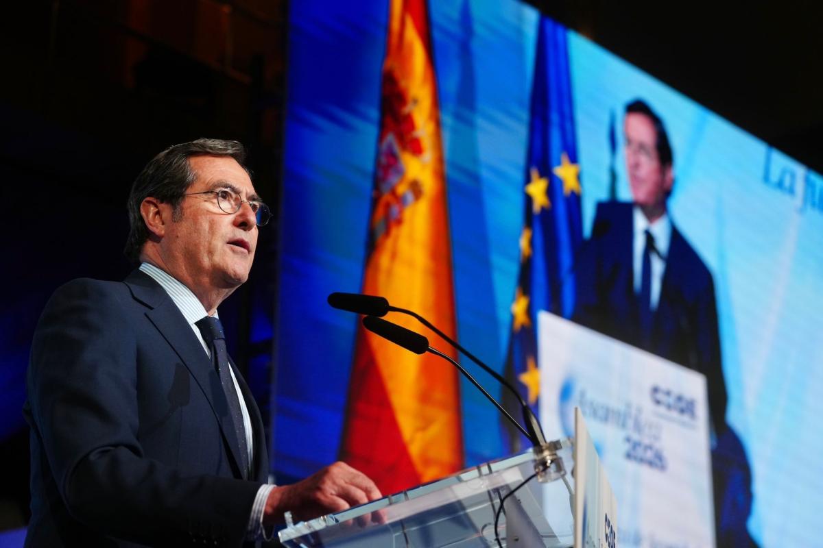 Antonio Garamendi, presidente de CEOE