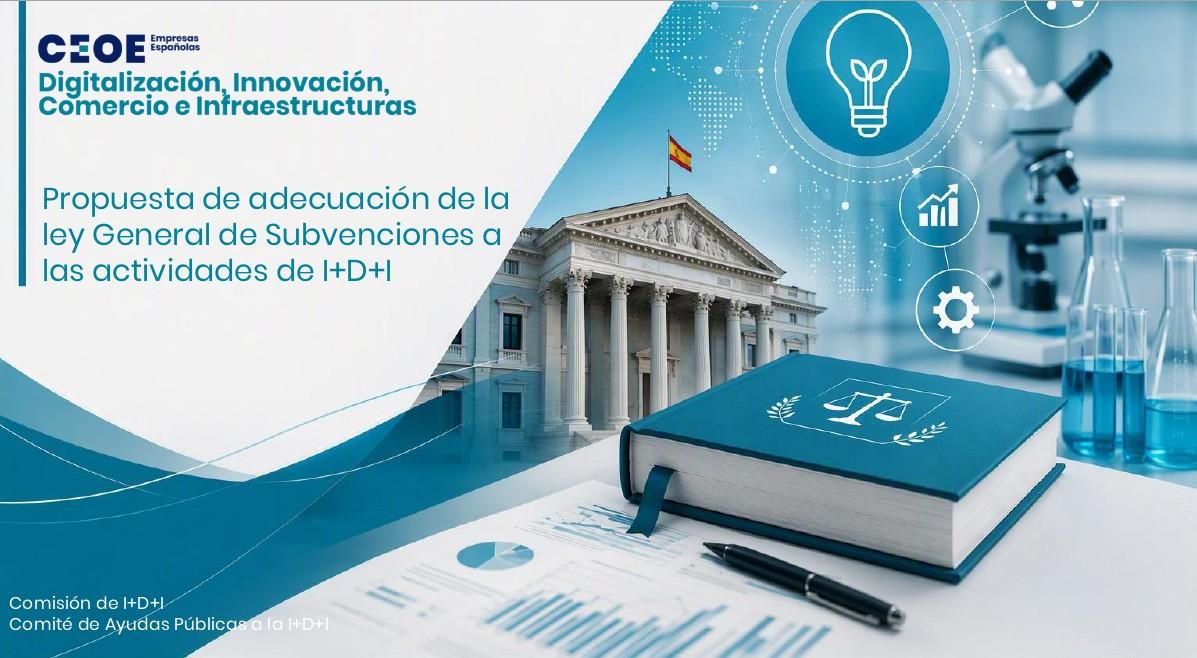 Ley General de Subvenciones para impulsar la I+D+I