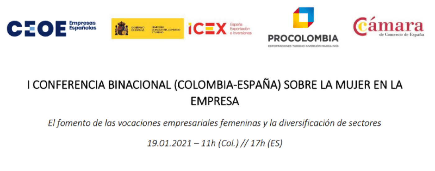 I Conferencia binacional (Colombia-España) sobre la mujer en la empresa