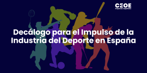10 claves para transformar la industria del deporte en España