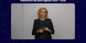 Valoración del paro agosto 2025 - CEOE