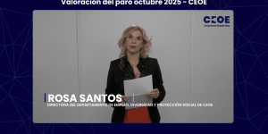 Valoración del paro octubre 2025 - CEOE