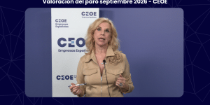Valoración del paro septiembre 2026 - CEOE
