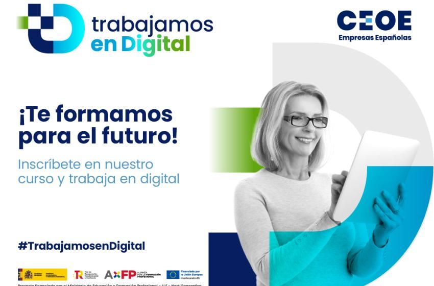 Baner curso Trabajamos en Digital