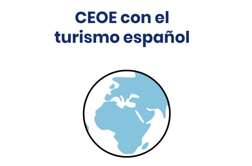 CEOE con el turismo español