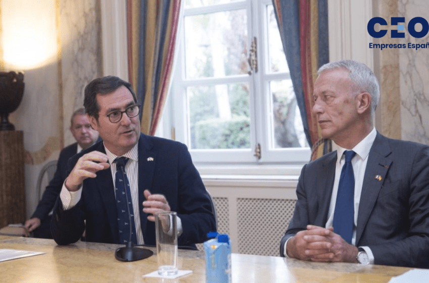 CEOE y MEDEF organizan el IV Foro Económico Francia-España