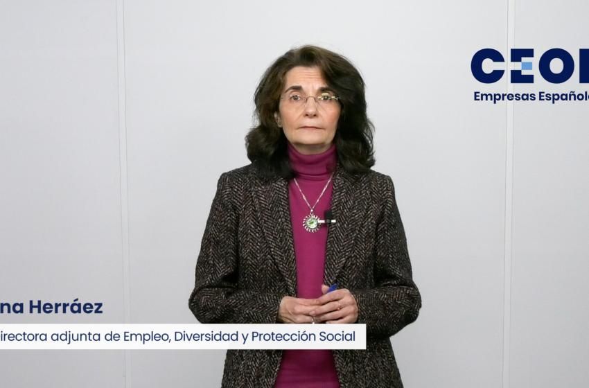 Valoración del paro noviembre 2023 - CEOE
