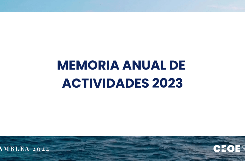 Memoria CEOE 2023